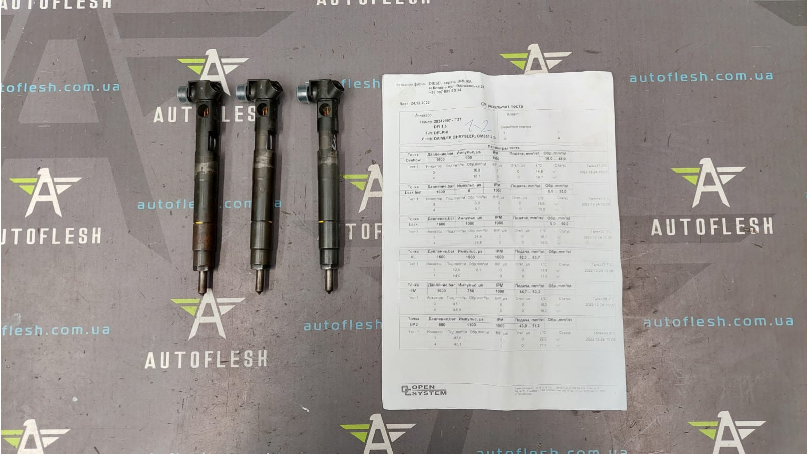Форсунка упорскування палива/ форсунки A6510704987, 28342997 Infiniti Jeep Mercedes бу